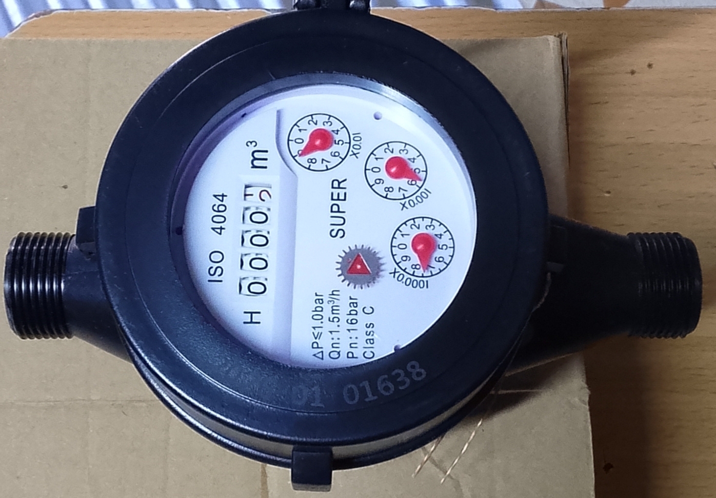 SUPER METER 11/2 PLASTIC